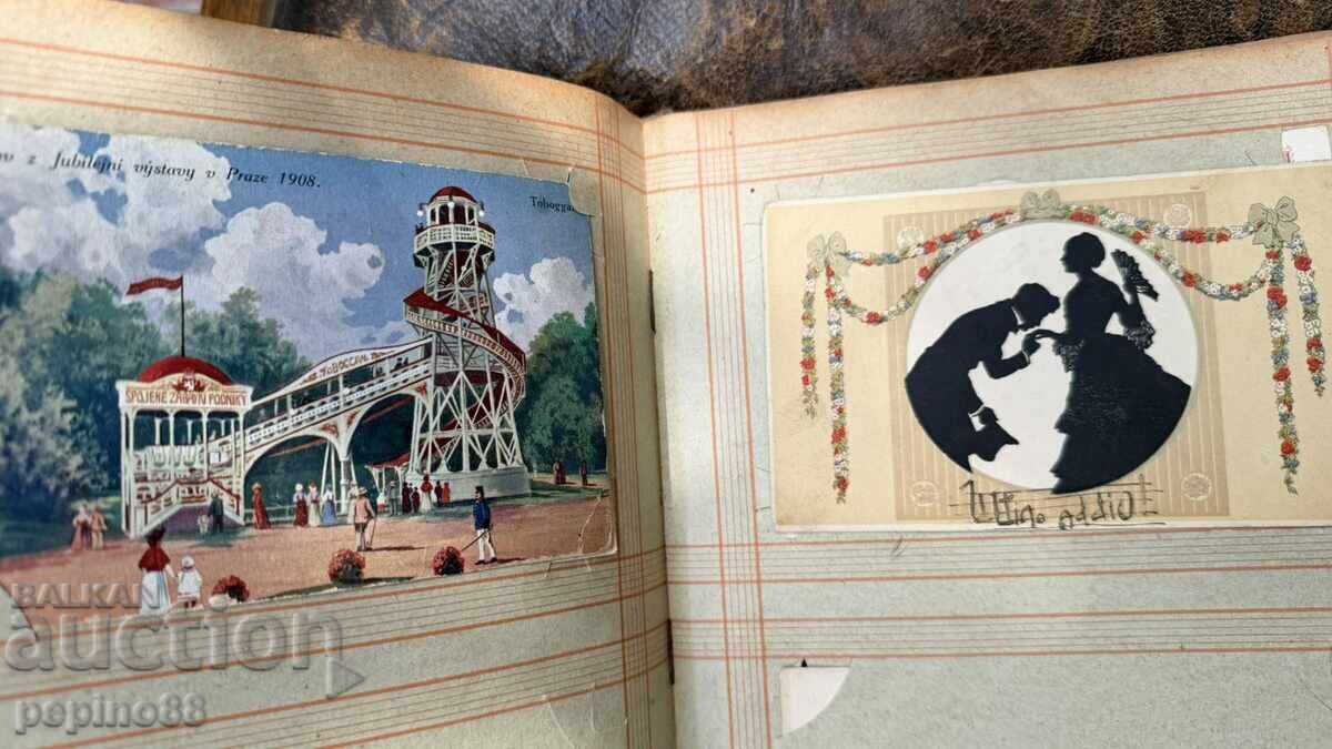 LOT of 150 postcards from Europe with dedications and stamps - 6 LOT of 150 postcards from Europe with dedications and stamps - 6
