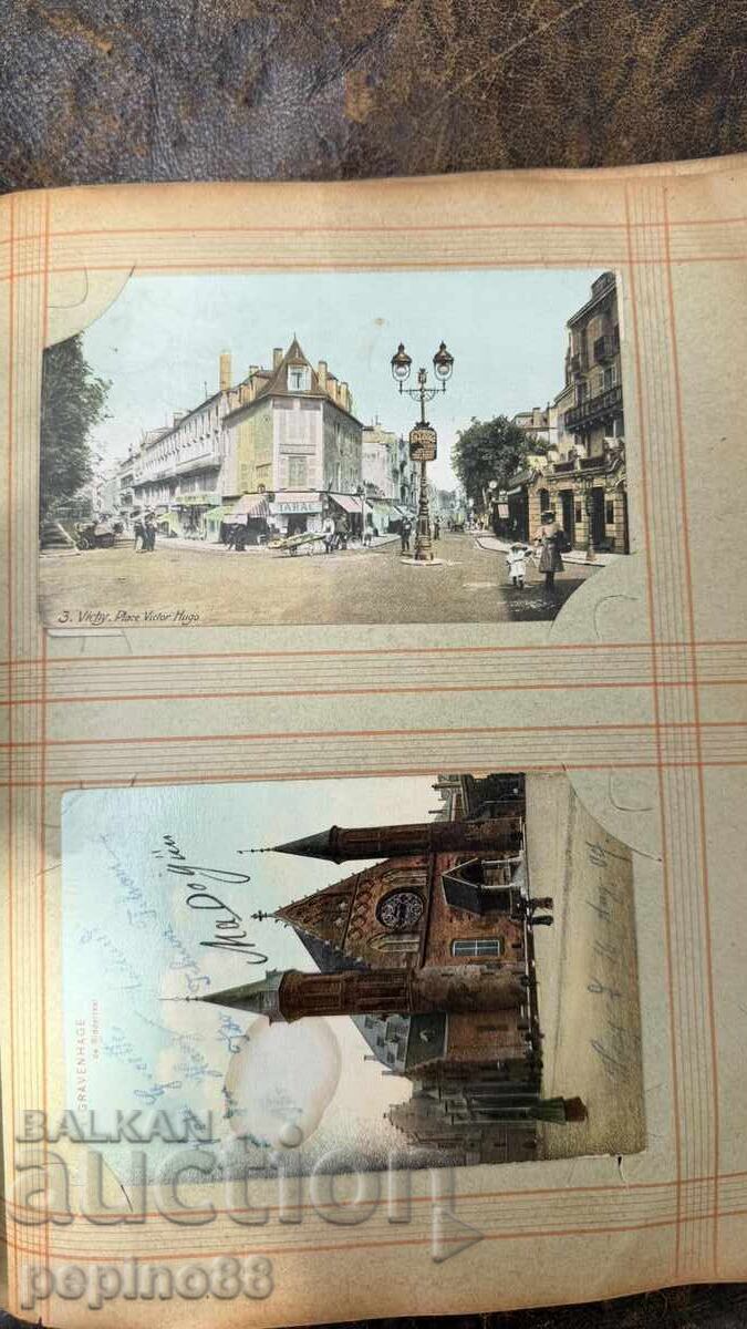 LOT of 150 postcards from Europe with dedications and stamps - 9 LOT of 150 postcards from Europe with dedications and stamps - 9