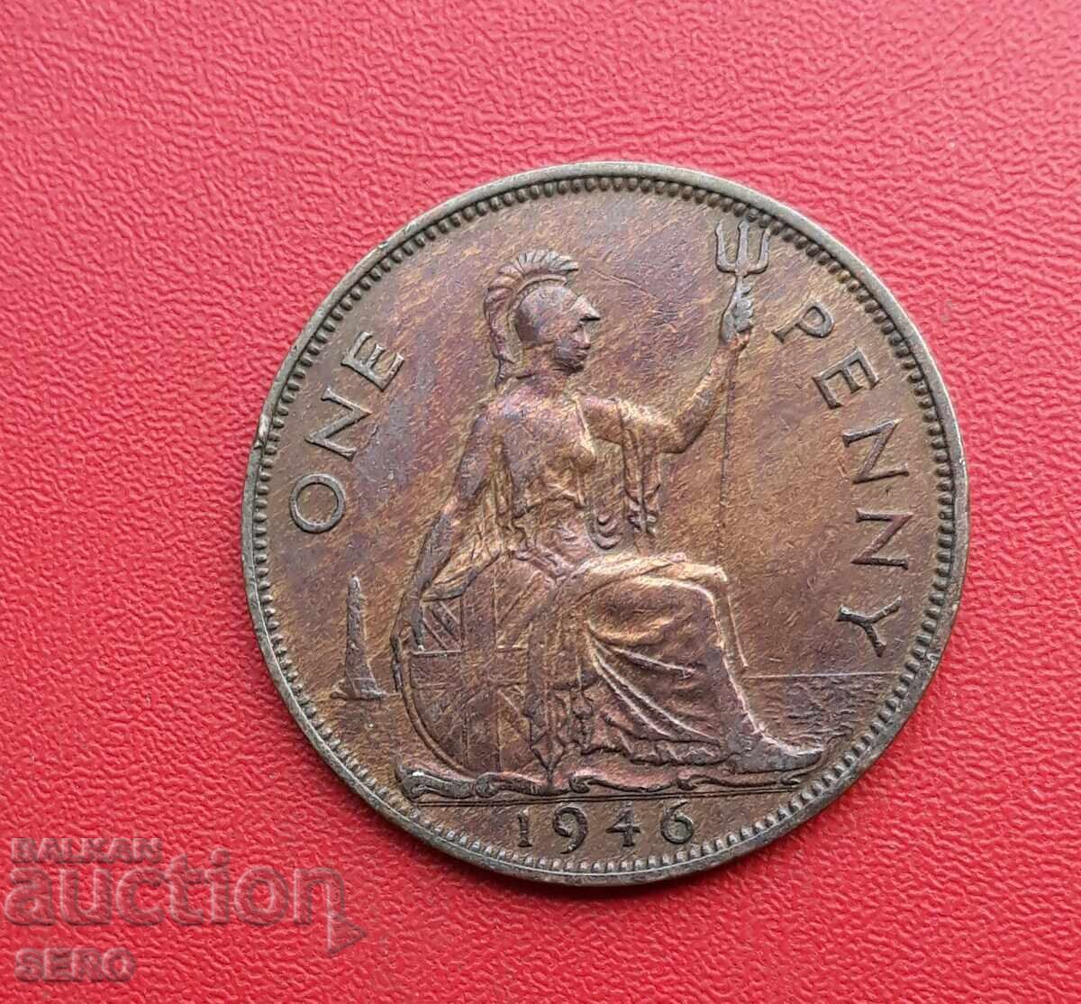 Marea Britanie - 1 penny 1946 Marea Britanie - 1 penny 1946