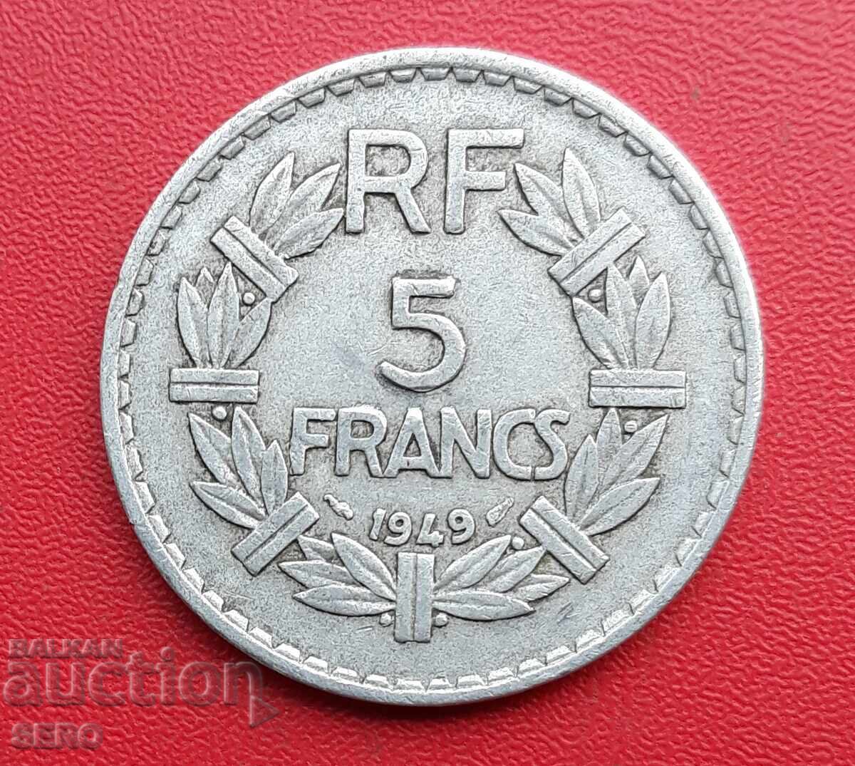 Franța - 5 franci 1949