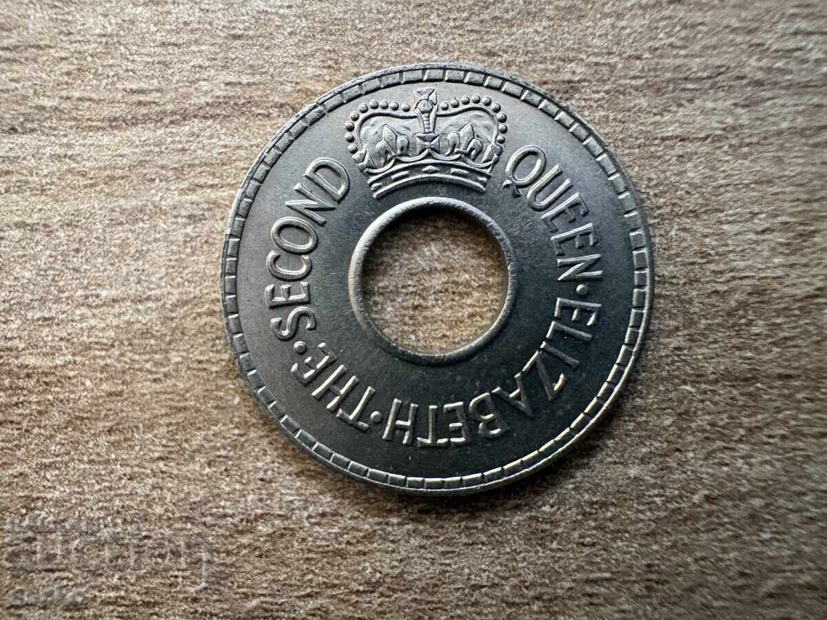 Fiji - 1/2 penny (1954) cu preț € 2.15 | 4.21 BGN