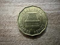 Fiji - 3 pence (1965)