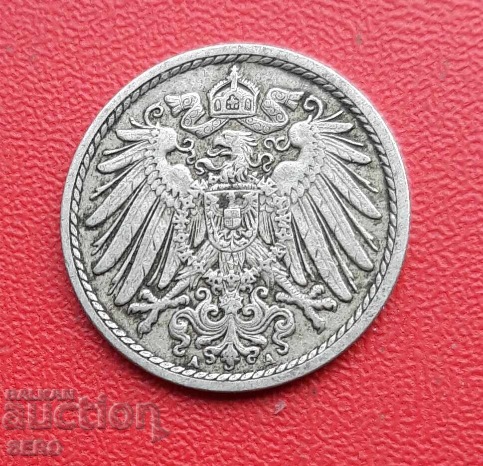 Germania-5 Pfennig 1912 A-Berlin cu preț € 0.50 | 0.98 BGN