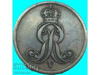 2 Pfennig 1853 Γερμανία Ανόβερο