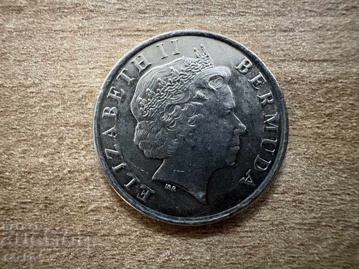 Bermuda - 25 cents (2001) with price € 1.61 | 3.15 BGN