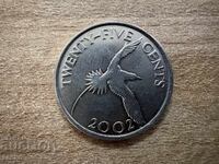 Bermuda - 25 cenți (2002)