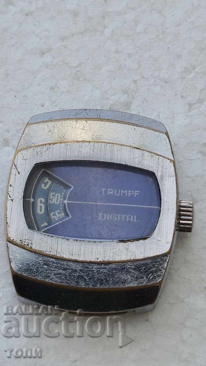 TRUMPF DIGITAL SWISS MADE ΣΠΑΝΙΟ ΛΕΙΤΟΥΡΓΙΚΟ ΧΩΡΙΣ ΕΓΓΥΗΣΗ ΤΙΜΗ ΣΥΖΗΤΗΣΙΜΗ !! TRUMPF DIGITAL SWISS MADE ΣΠΑΝΙΟ ΛΕΙΤΟΥΡΓΙΚΟ ΧΩΡΙΣ ΕΓΓΥΗΣΗ ΤΙΜΗ ΣΥΖΗΤΗΣΙΜΗ !!