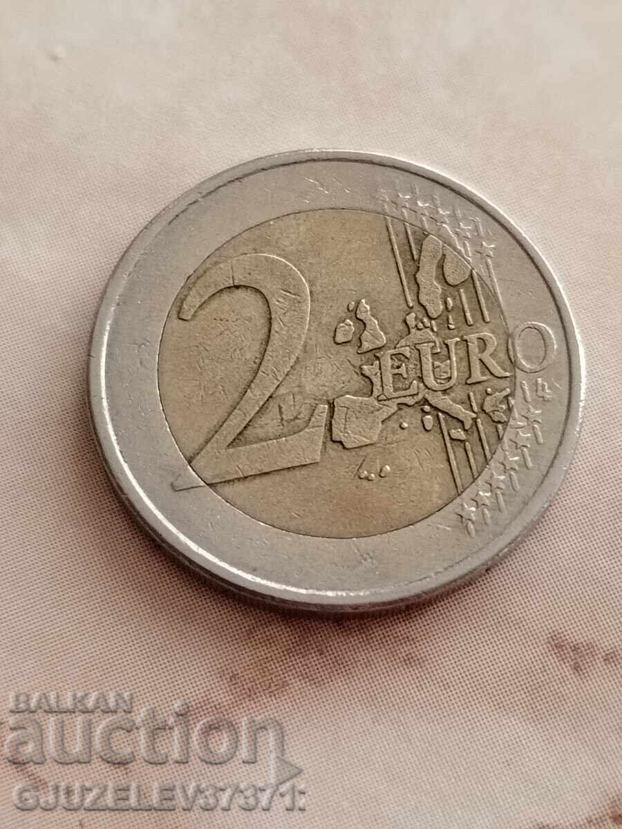 Monedă de 2 euro 2004 Letzebuerg/Luxemburg eroare de imprimare cu preț € 2000.00 | 3911.67 BGN