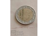 Monedă de 2 euro 2004 Letzebuerg/Luxemburg eroare de imprimare