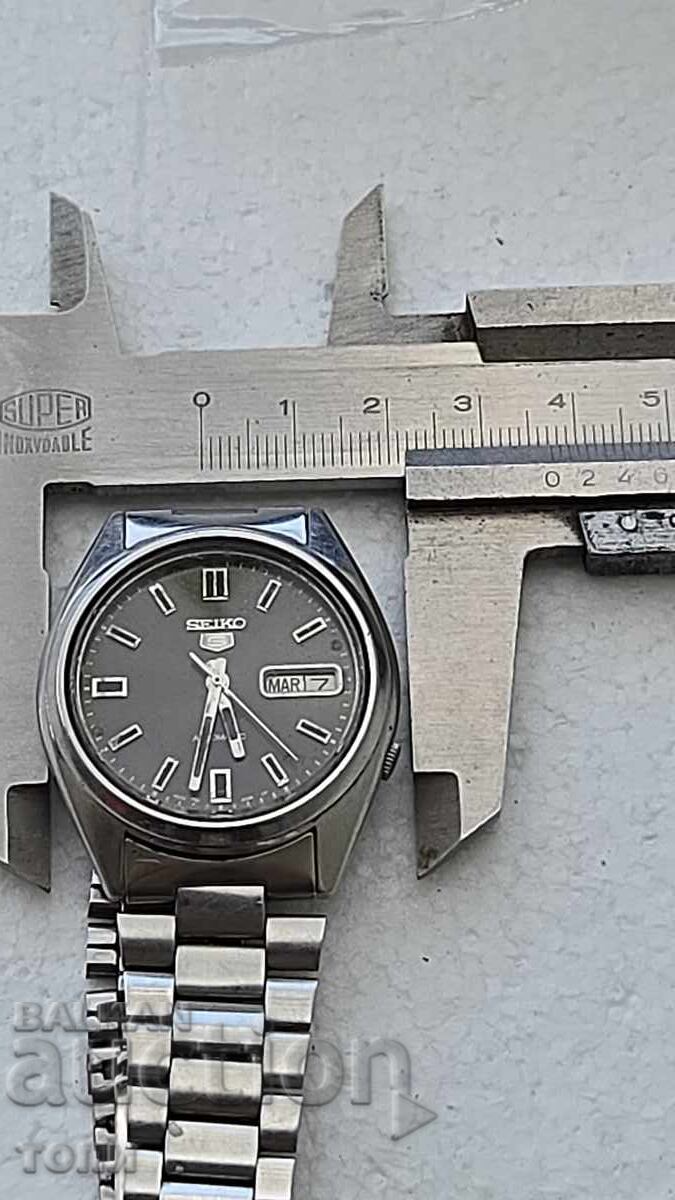 Rare Running SEIKO AUTOMATIC JAPAN WITHOUT WARRANTY BZC!!!! - 6
