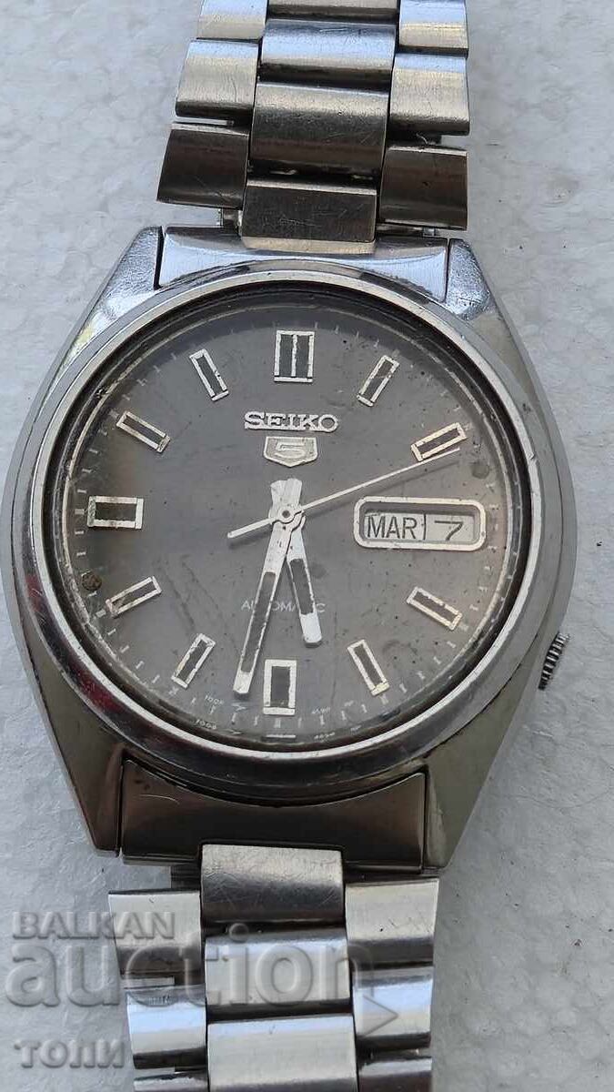 Rare Running SEIKO AUTOMATIC JAPAN WITHOUT WARRANTY BZC!!!!
