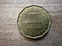 Fiji - 3 Pence (1964)