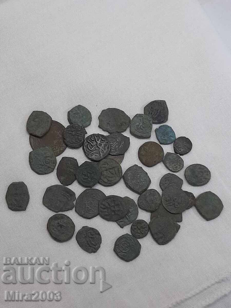 Ottoman copper coins Lot of 36 pieces from 0.01 with price € 1.50 | 2.93 BGN