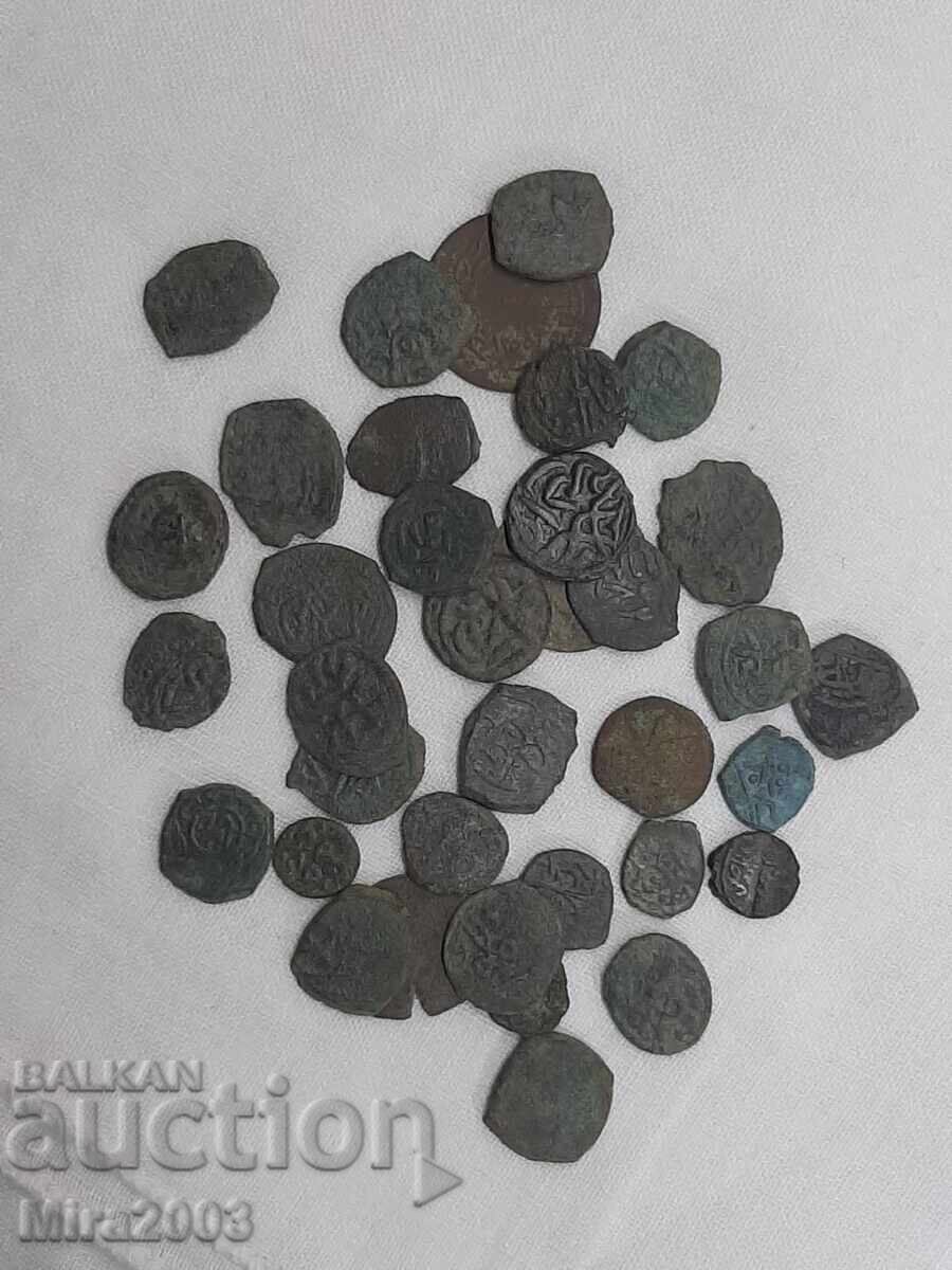 Delivery of Ottoman copper coins Lot of 36 pieces from 0.01