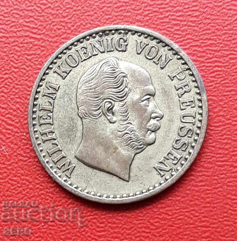 Germania-Prusia-1 groschen de argint 1870-stare excelentă cu preț € 17.00 | 33.25 BGN