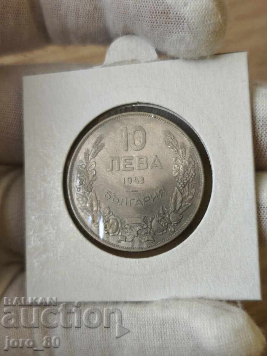 10 BGN 1943 Βουλγαρία