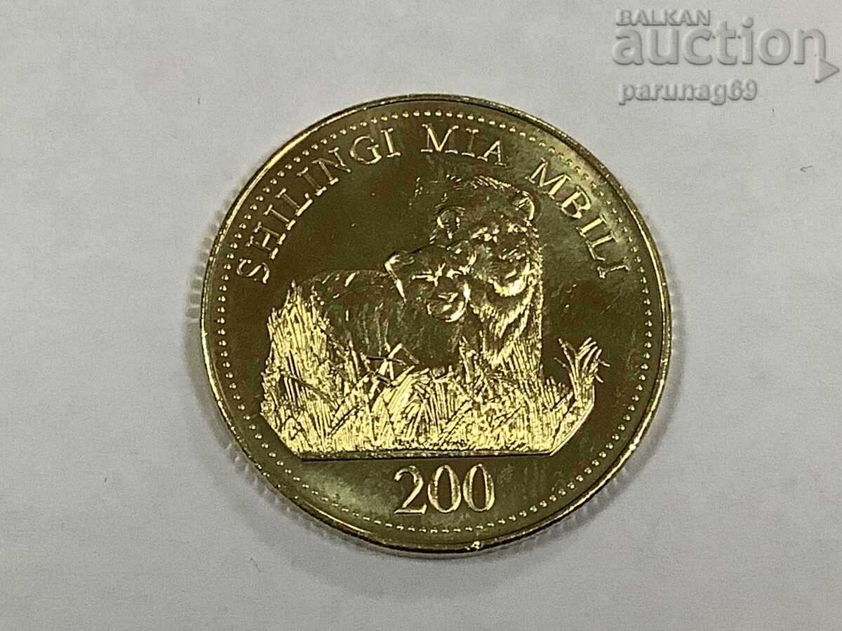 Tanzania 200 șilingi 2025 UNC - RRR Tanzania 200 șilingi 2025 UNC - RRR