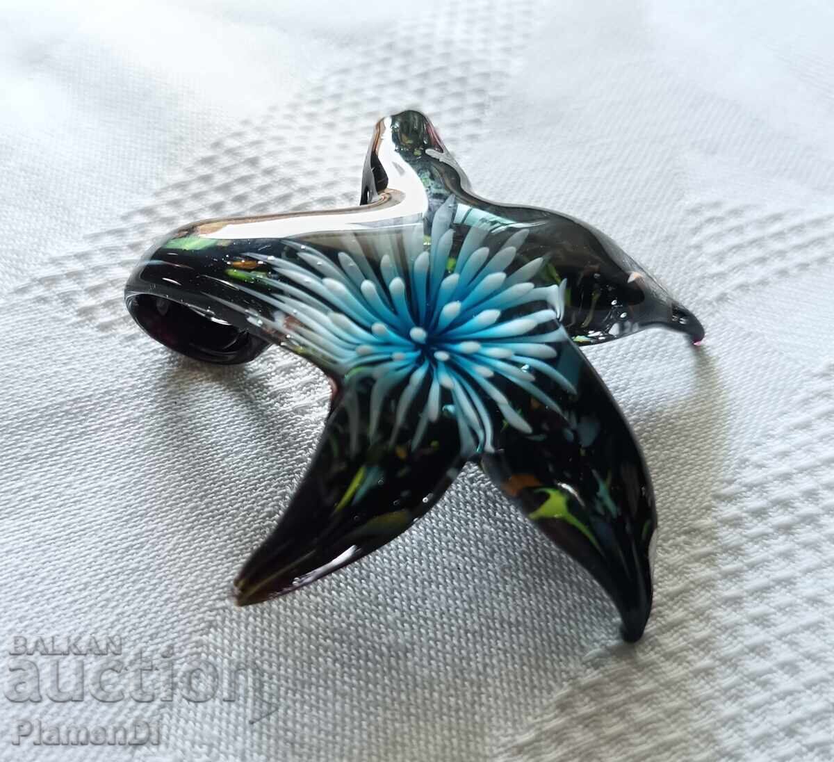 Colier/pandantiv damă "Stea de mare" sticlă de Murano cu preț € 8.00 | 15.65 BGN