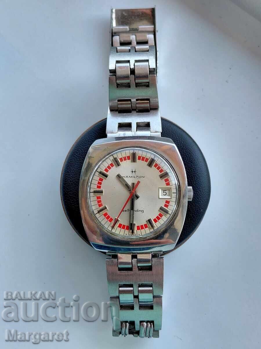 Ceas Hamilton Auto Cal Columbia, design rar din era spațială