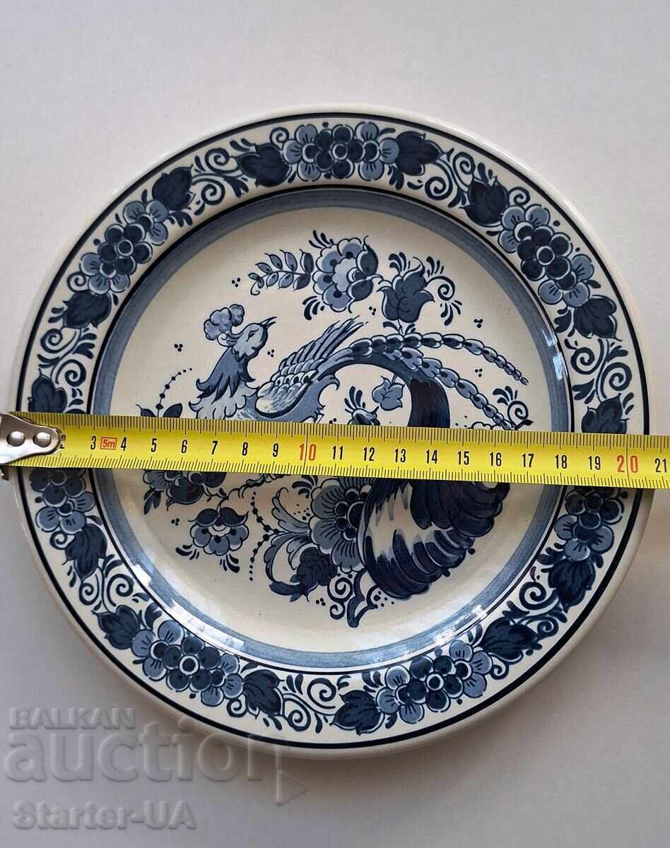 Livrarea Farfurie decorativă pentru colecționari "Blue Delft", Olanda Livrarea Farfurie decorativă pentru colecționari "Blue Delft", Olanda
