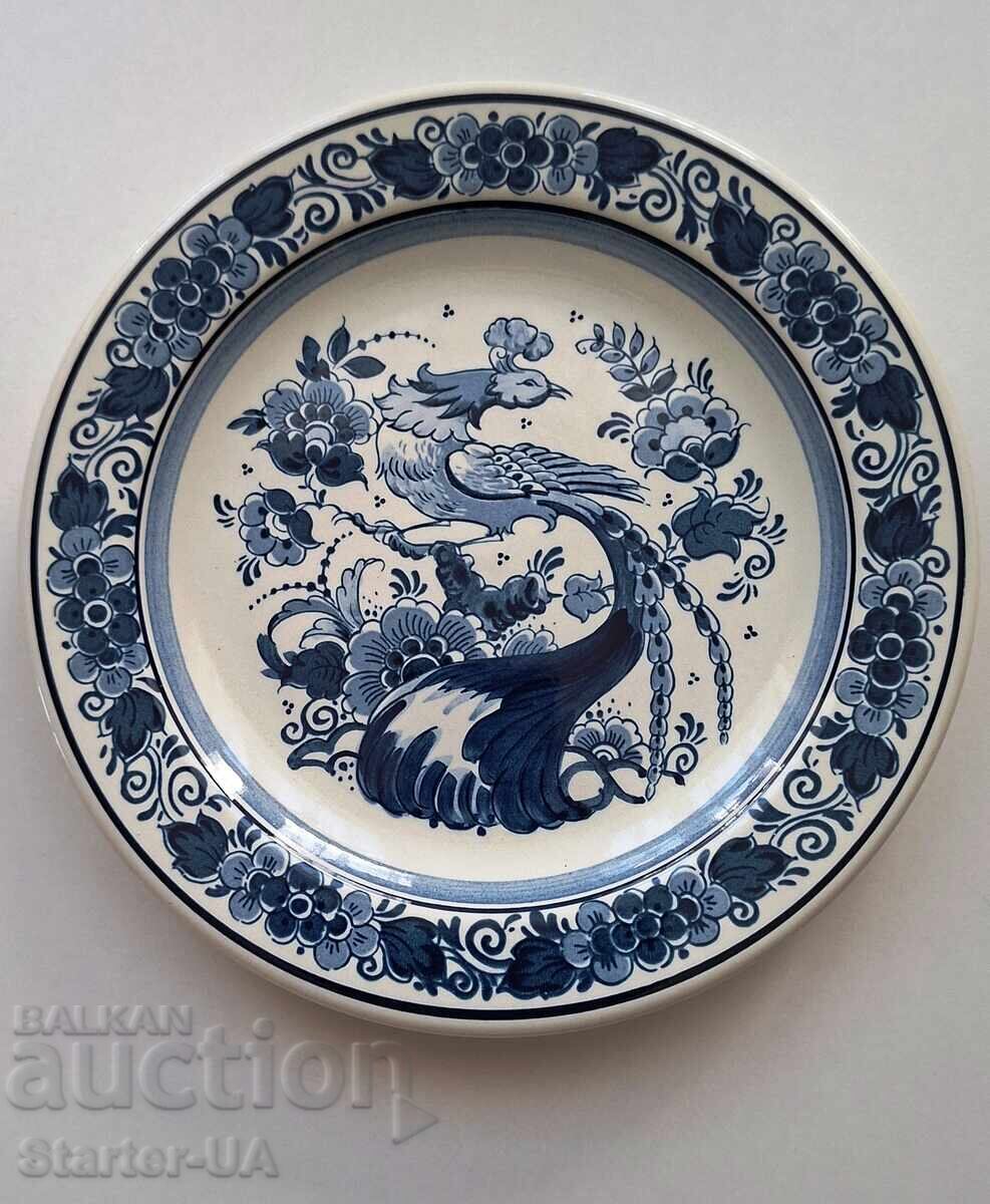 Farfurie decorativă pentru colecționari "Blue Delft", Olanda Farfurie decorativă pentru colecționari "Blue Delft", Olanda
