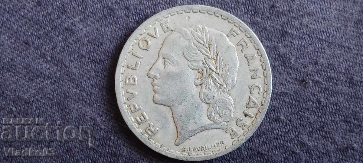 Franța 5 franci 1945 cu preț € 0.85 | 1.66 BGN Franța 5 franci 1945 cu preț € 0.85 | 1.66 BGN