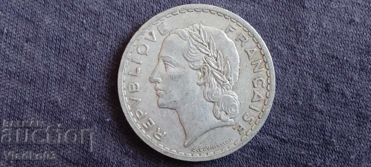 Γαλλία 5 φράγκα 1949 με τιμή € 0.40 | 0.78 BGN Γαλλία 5 φράγκα 1949 με τιμή € 0.40 | 0.78 BGN