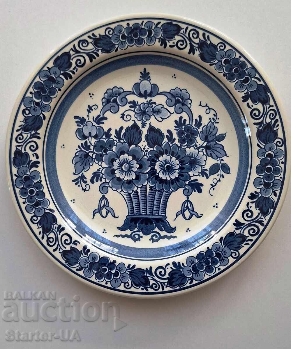 Διακοσμητικό πιάτο για συλλέκτες "Blue Delft", Holland