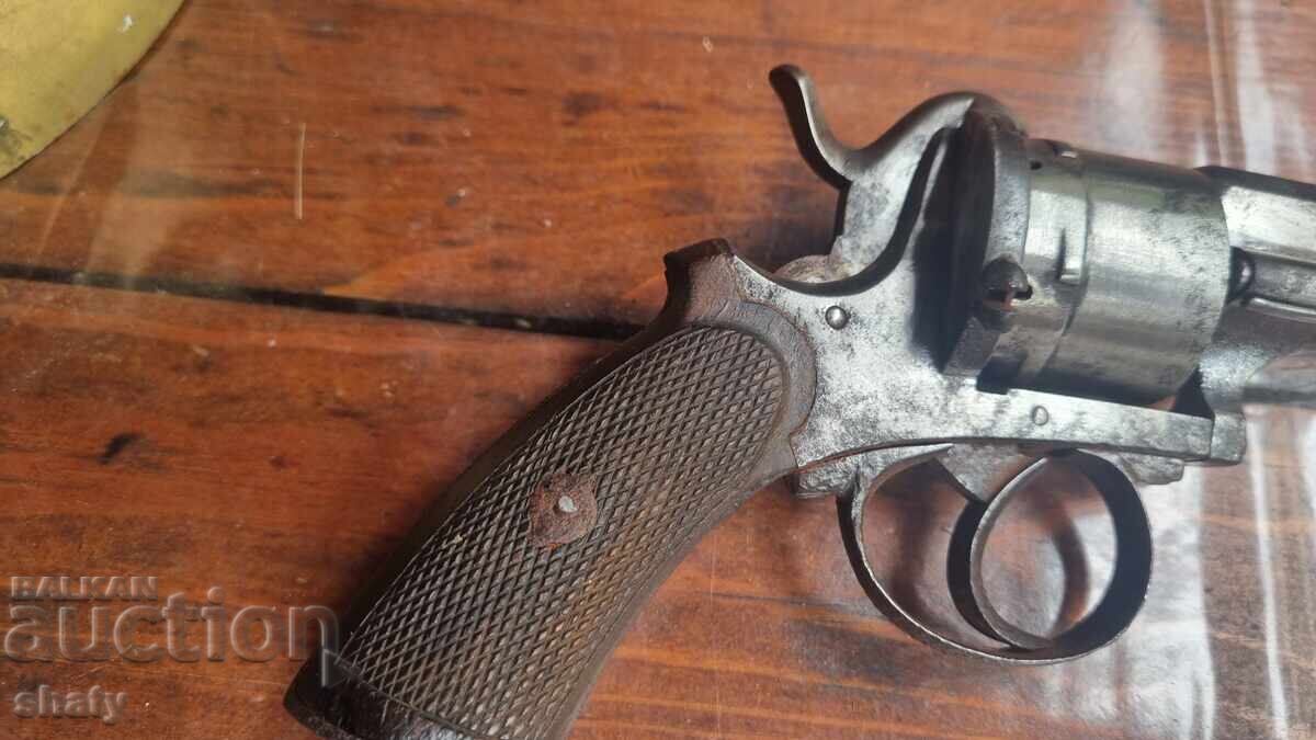 Auction  Revolver. Pistol. Lefaucheux