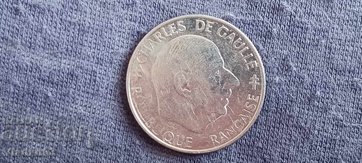 Franța 1 franc 1988 cu preț € 0.01 | 0.02 BGN
