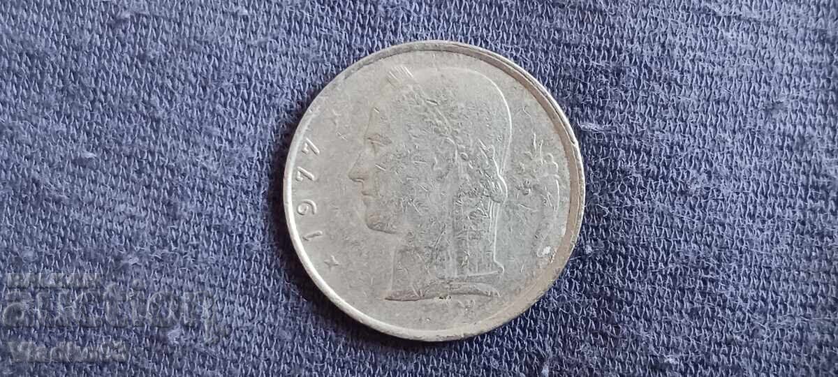 Belgia 1 franc 1977 cu preț € 0.01 | 0.02 BGN
