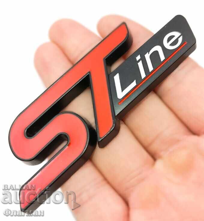 Embleme noi ”ST line” pentru Ford - 90 mm./30 mm - 7 Embleme noi ”ST line” pentru Ford - 90 mm./30 mm - 7