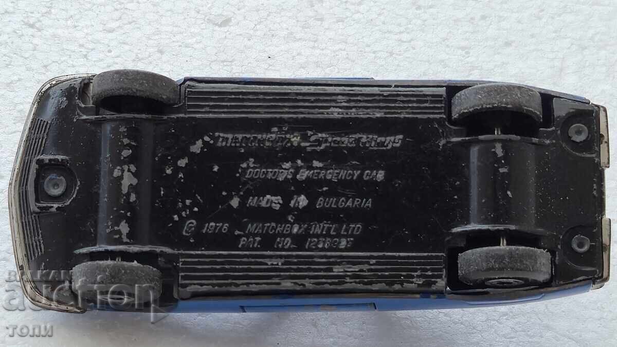 MATCHBOX BULGARIA DOCTOR CITROEN 1976 RARE BZC !!!! - 5