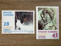 Ανδόρα - Stamps Europe - Contemporary Art (1993) MNH