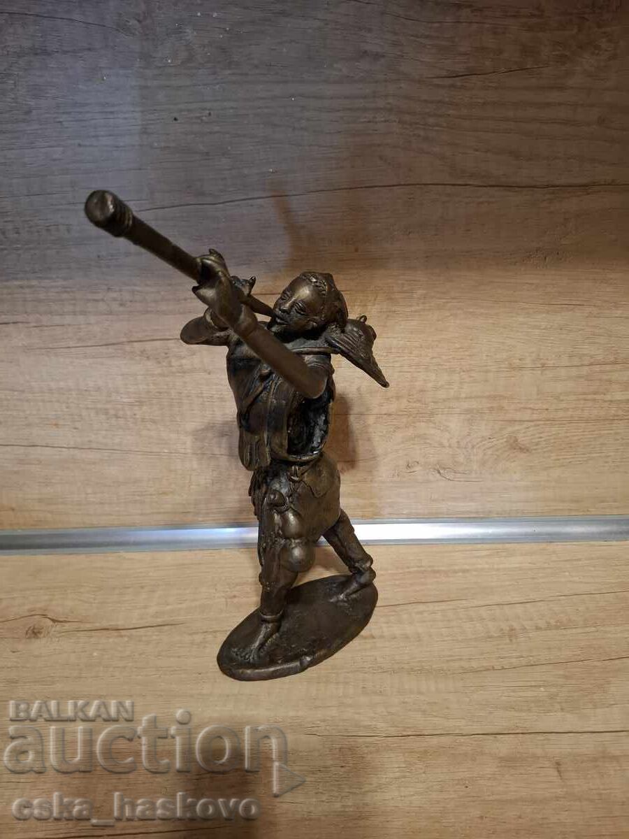 Sculptură din bronz semnată - 7