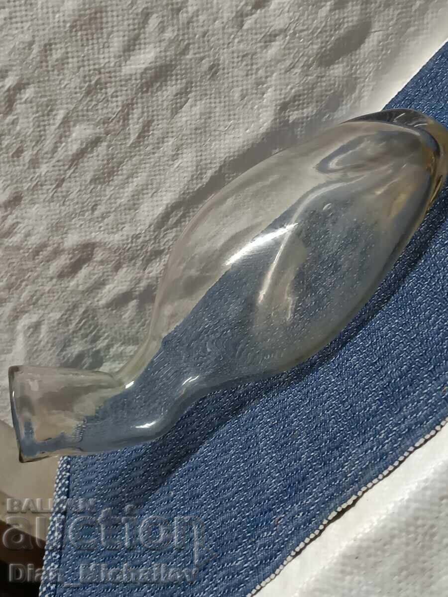 Antique Medical Glass Male Urinal - 6