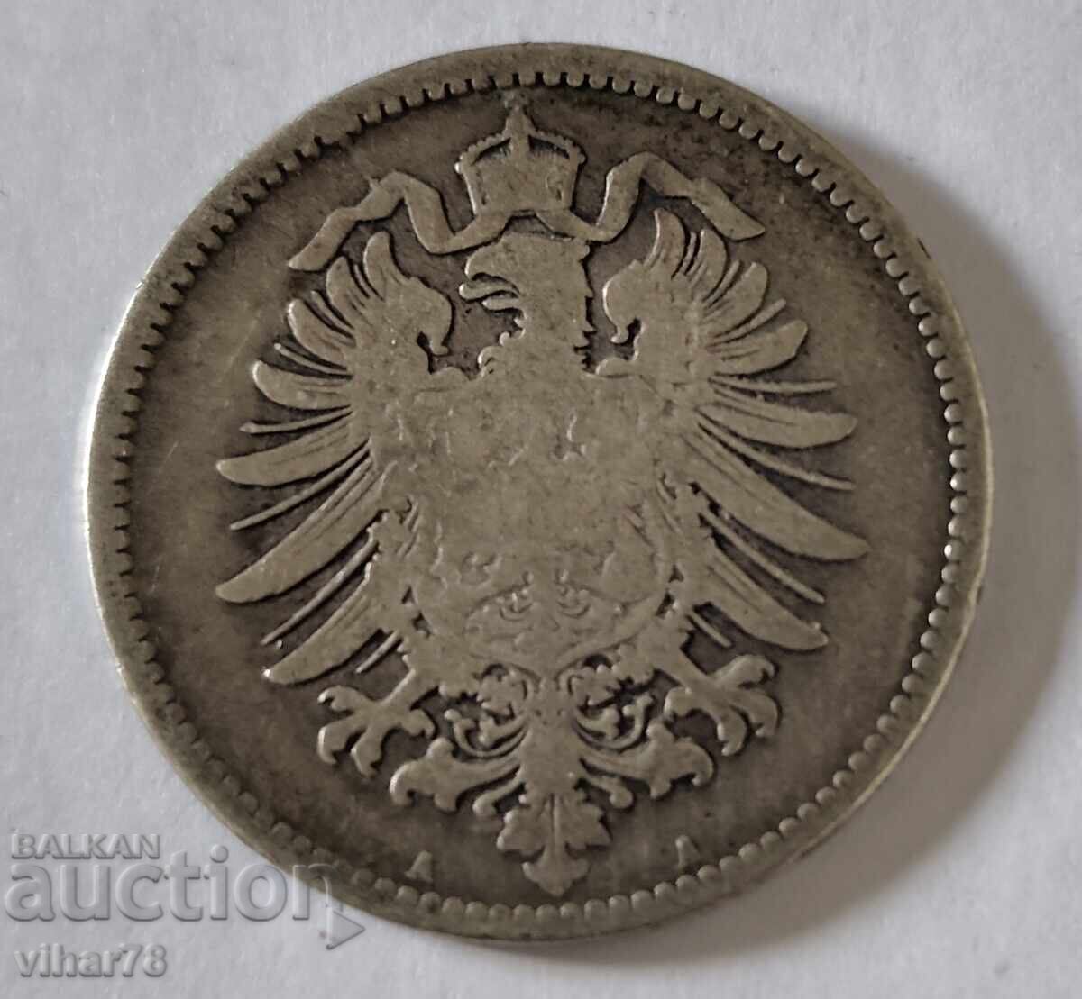 Delivery of SILVER COIN OF 1 Mark 1873