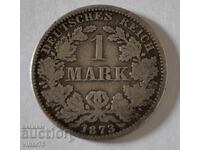 ΑΣΗΜΕΝΙΟ ΝΟΜΙΣΜΑ 1 Μάρκο 1873