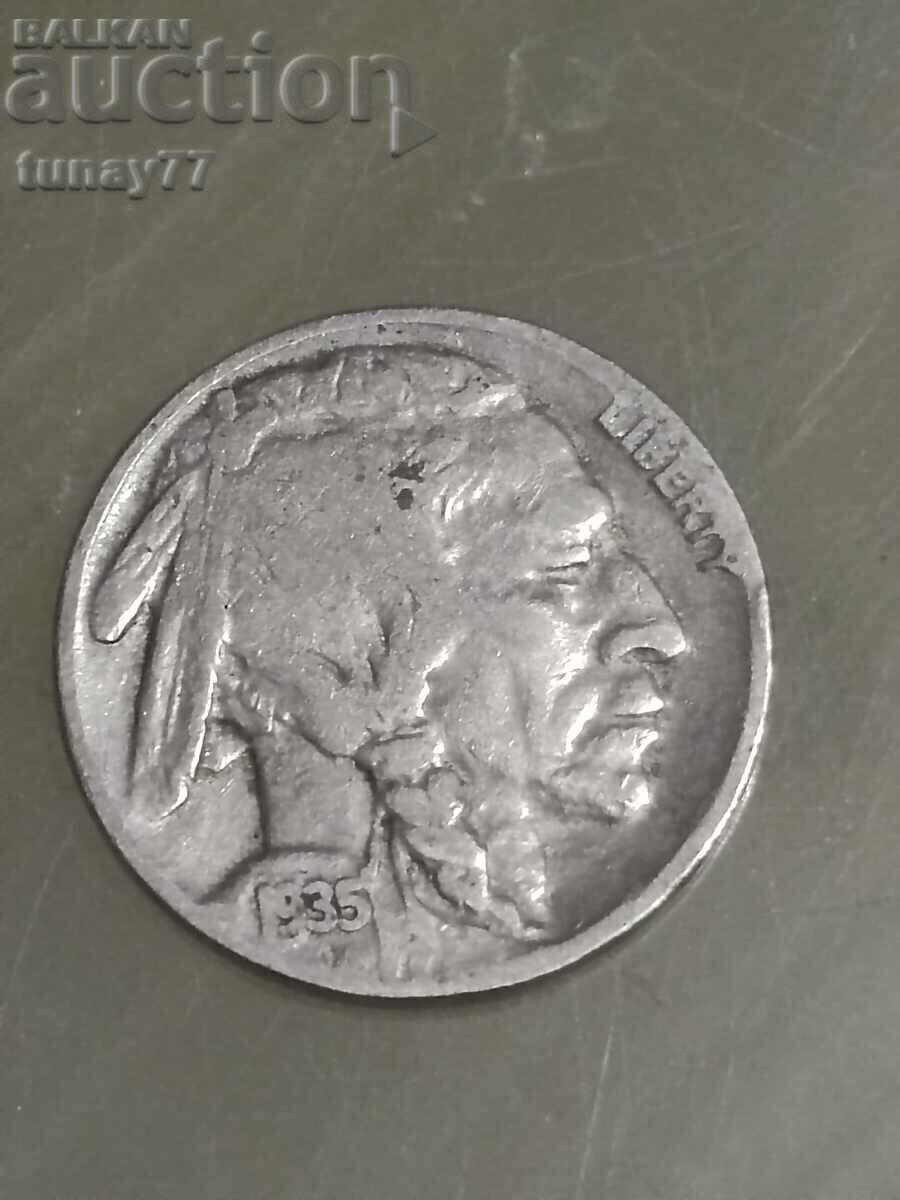 5 cenți 1935 SUA 5 cenți 1935 SUA