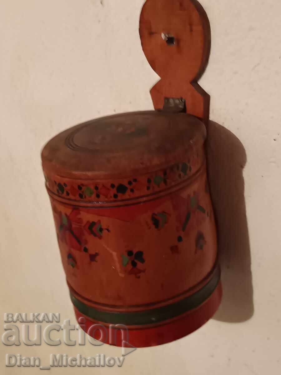 Αρχαία Ξύλινα Βάζα για Μπαχαρικά - 5