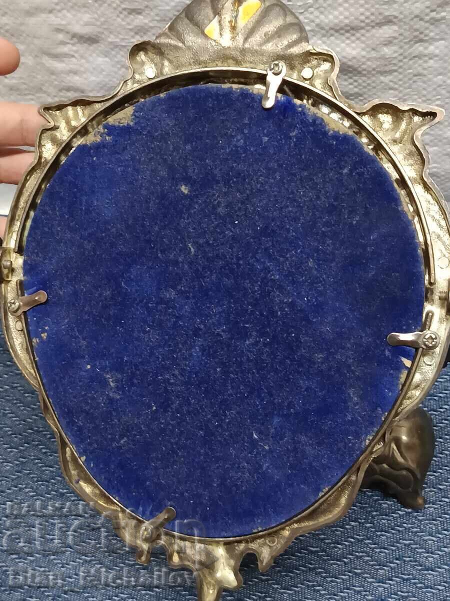 Ramă barocă din bronz pentru fotografie/oglindă - 6 Ramă barocă din bronz pentru fotografie/oglindă - 6