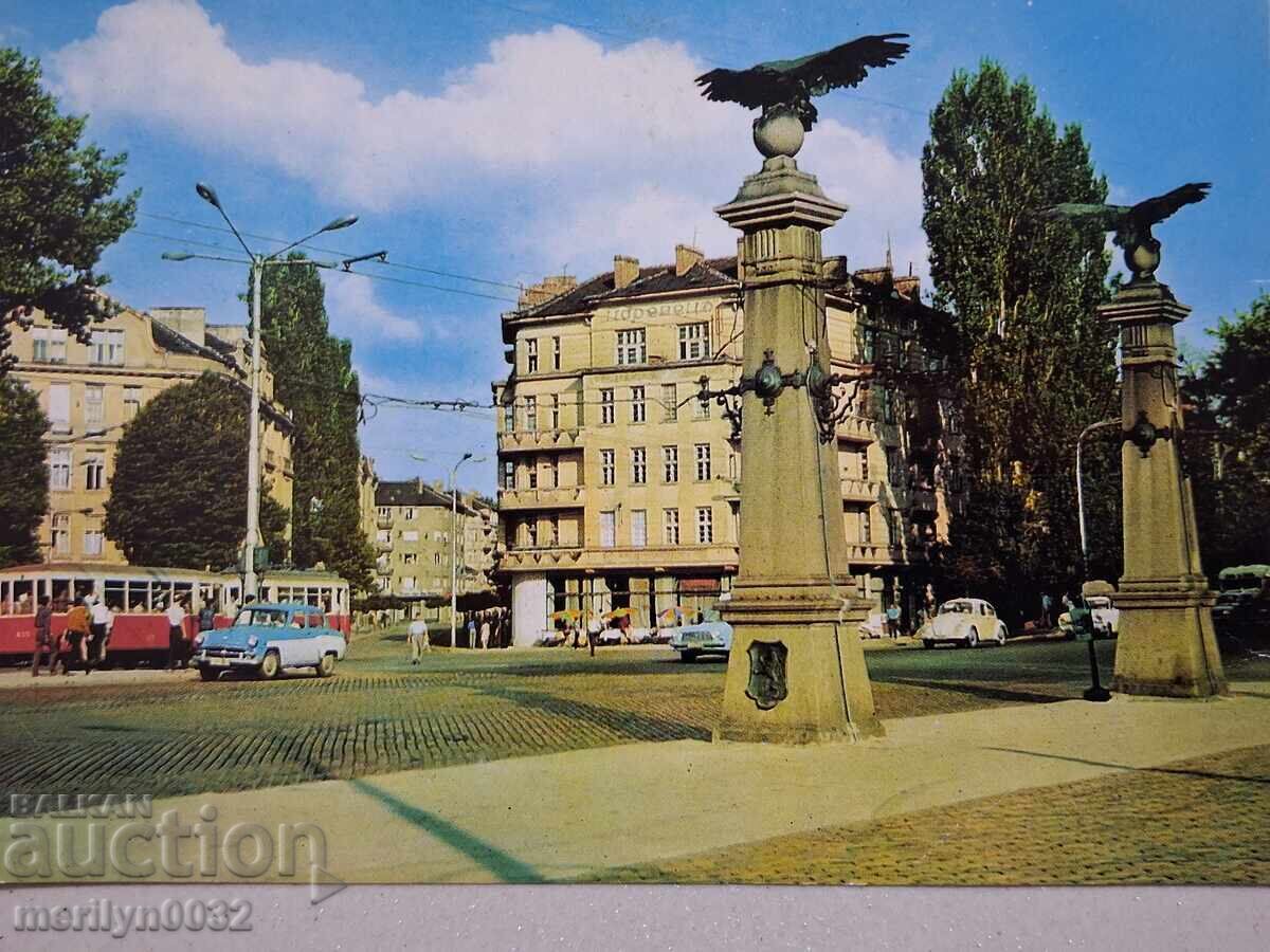 Fotografie carte poștală Sofia 1974 Fotografie carte poștală Sofia 1974