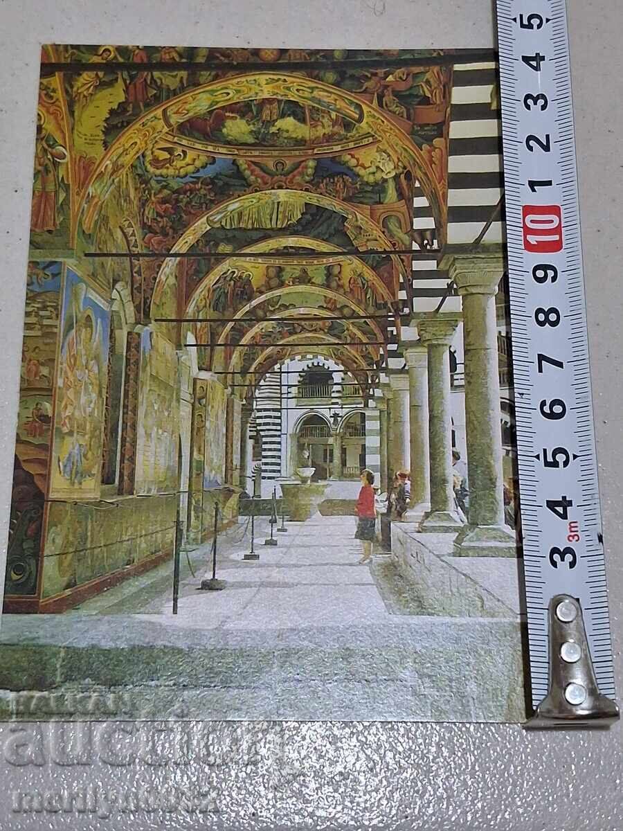 Livrarea Fotografie carte poștală Mănăstirea Rila 1976 Livrarea Fotografie carte poștală Mănăstirea Rila 1976