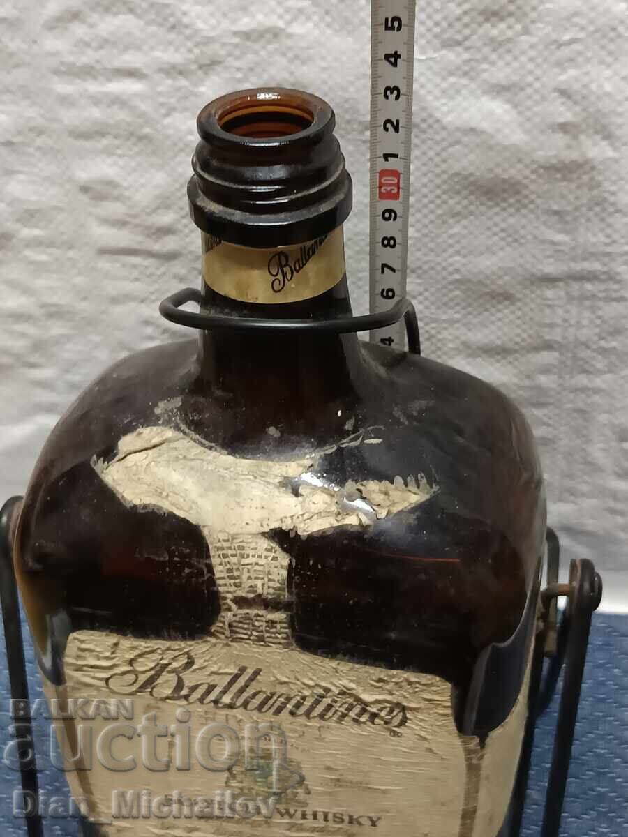 Sticlă veche de whisky cu leagăn - 7 Sticlă veche de whisky cu leagăn - 7