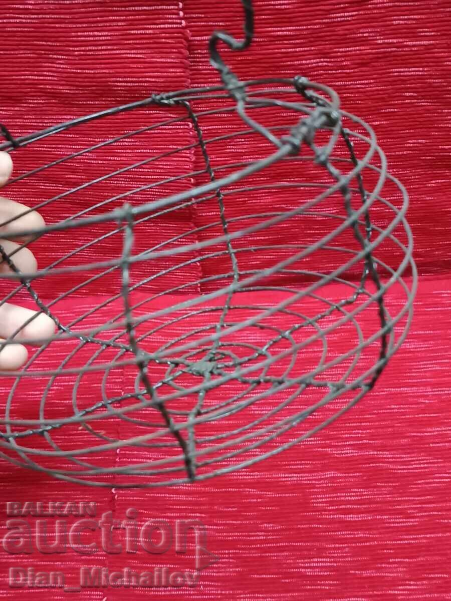 Delivery of Vintage French Wire Egg Basket Delivery of Vintage French Wire Egg Basket