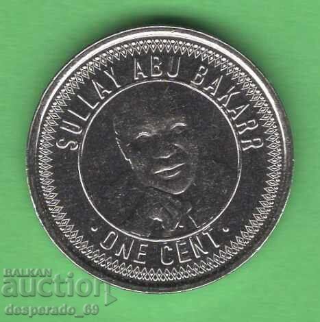 (¯`'•.¸ 1 cent 2022 SIERRA LEONE UNC ¸.•'´¯) cu preț € 1.50 | 2.93 BGN