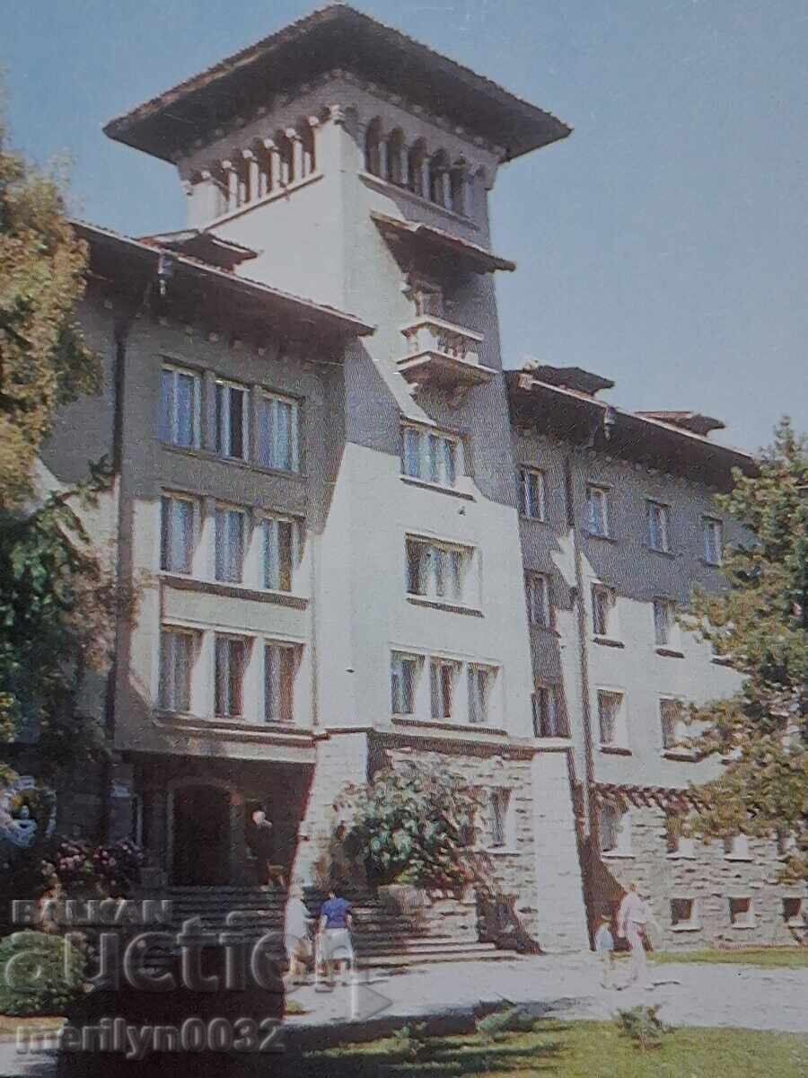 Снимка пощенска картичка Велинград 1988  г с цена € 12.94 | 25.31 лв.
