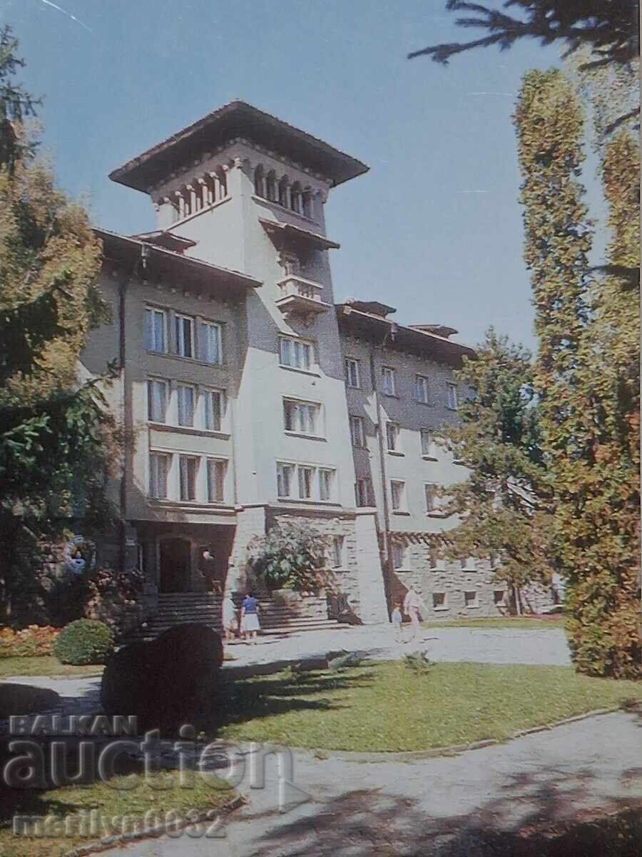 Снимка пощенска картичка Велинград 1988  г