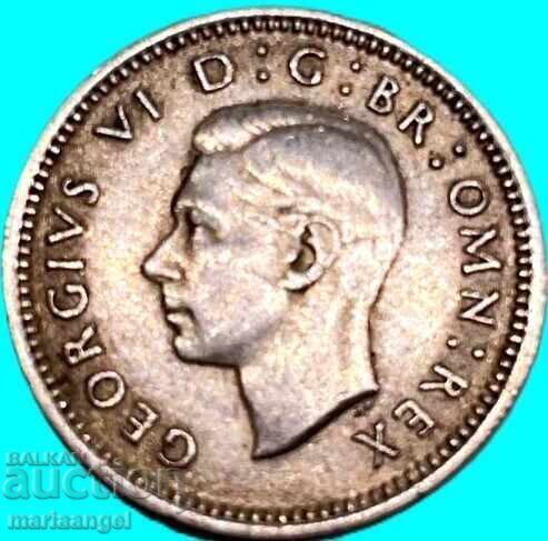 Delivery of 3 pence 1941 Great Britain Maundy George VI silver Delivery of 3 pence 1941 Great Britain Maundy George VI silver
