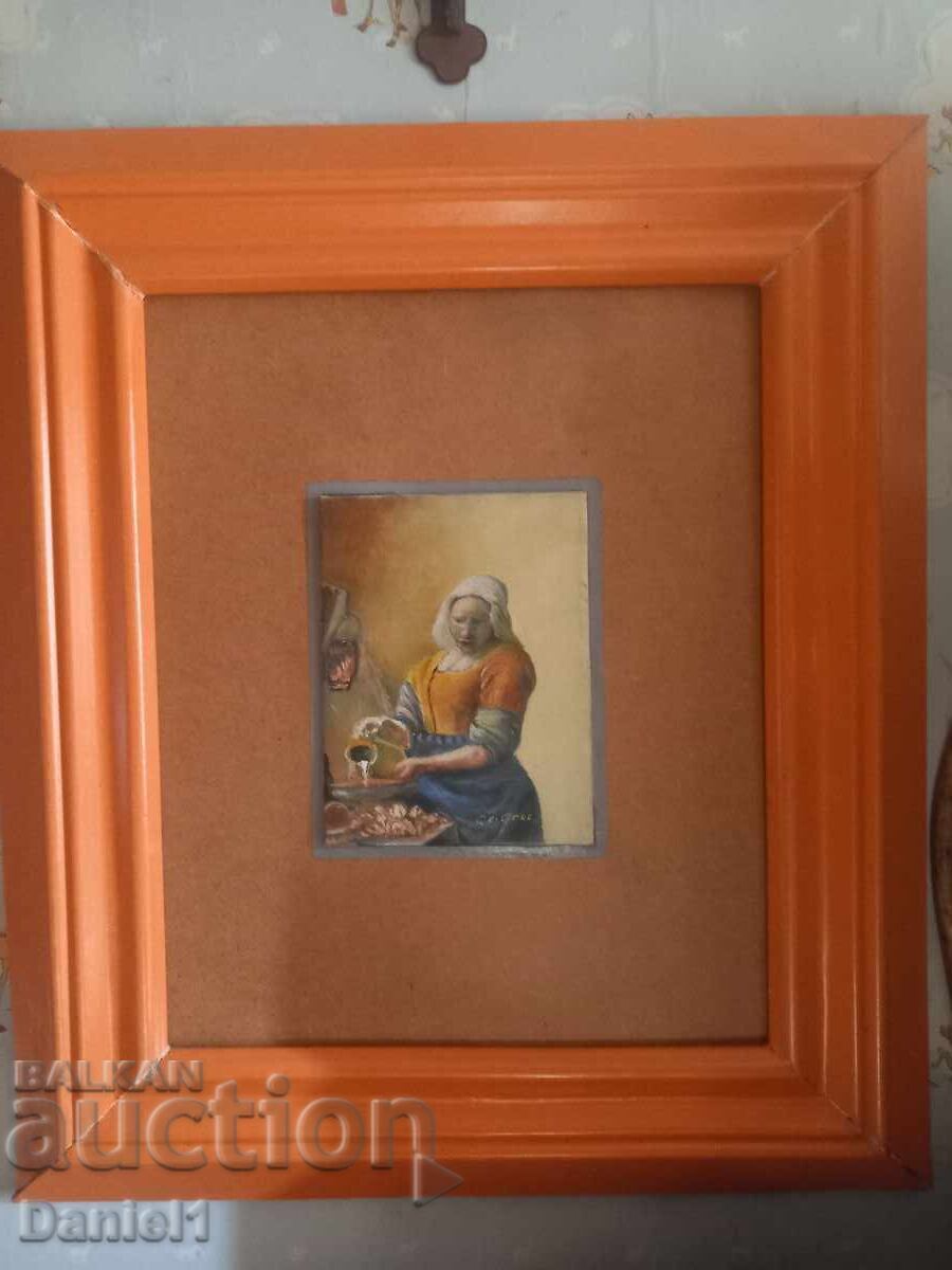 THE MILKMAID by Vermeer